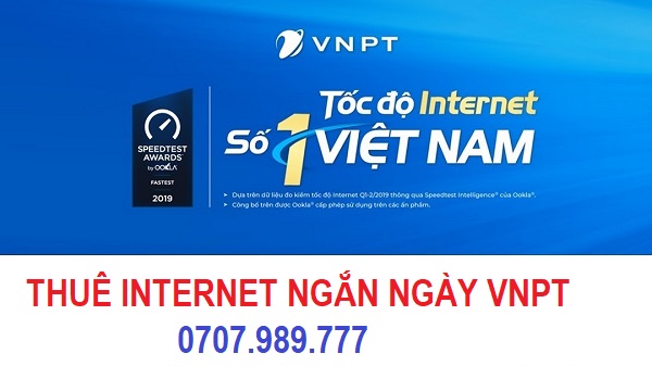  gói cước internet ngắn ngày VNPT