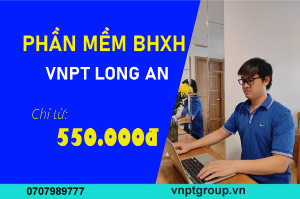 Phần mềm BHXH VNPT Long An