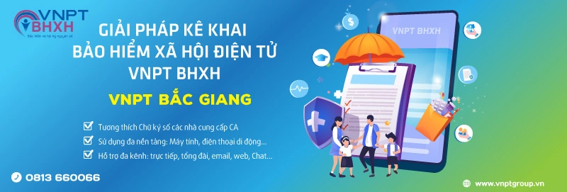 Bảng giá PM Bảo hiểm xã hội VNPT Bắc Giang