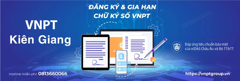 chữ ký số VNPT tại Kiên Giang