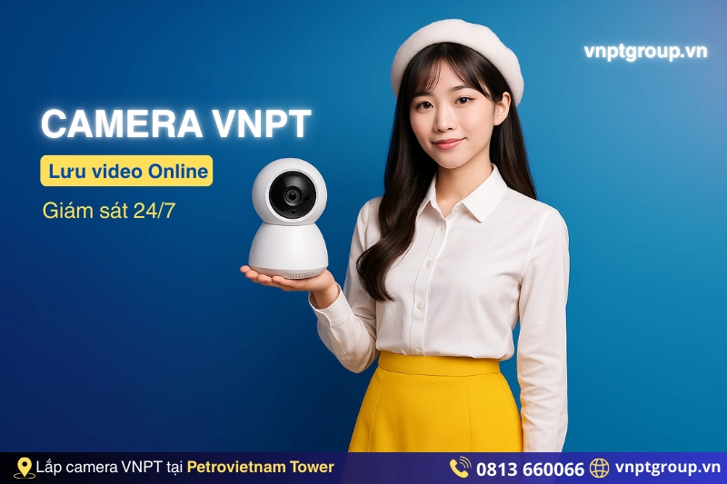 Chi phí camera VNPT cho công ty tại Petrovietnam Tower