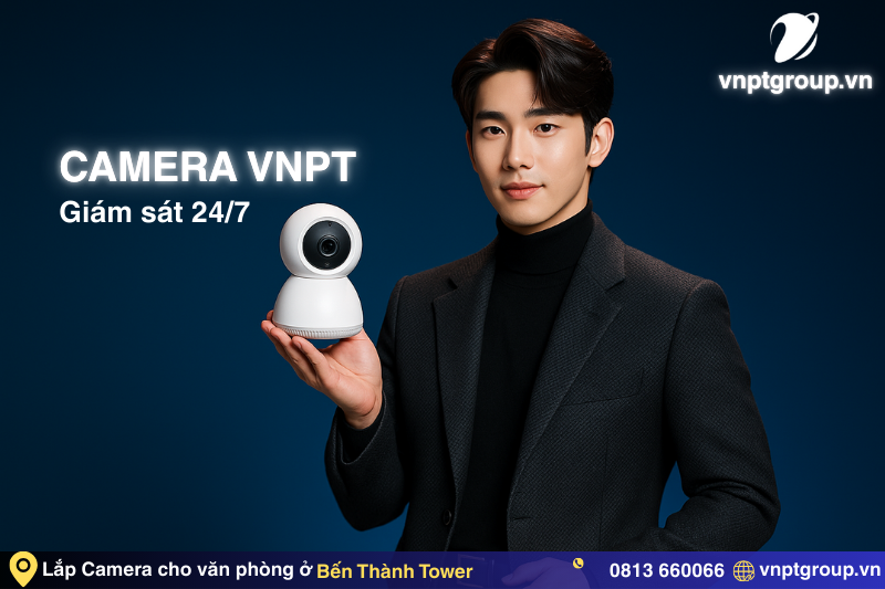Gói cáp quang VNPT tại Bến Thành Tower - Giá mới 2 Ngày 2 Tư vấn lắp camera VNPT cho văn phòng tại Bến Thành Tower